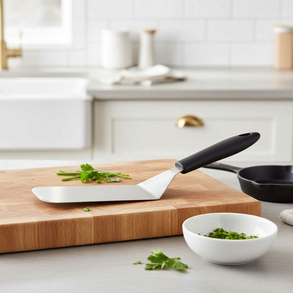 Neka Spatule pour plancha - Acier inoxydable