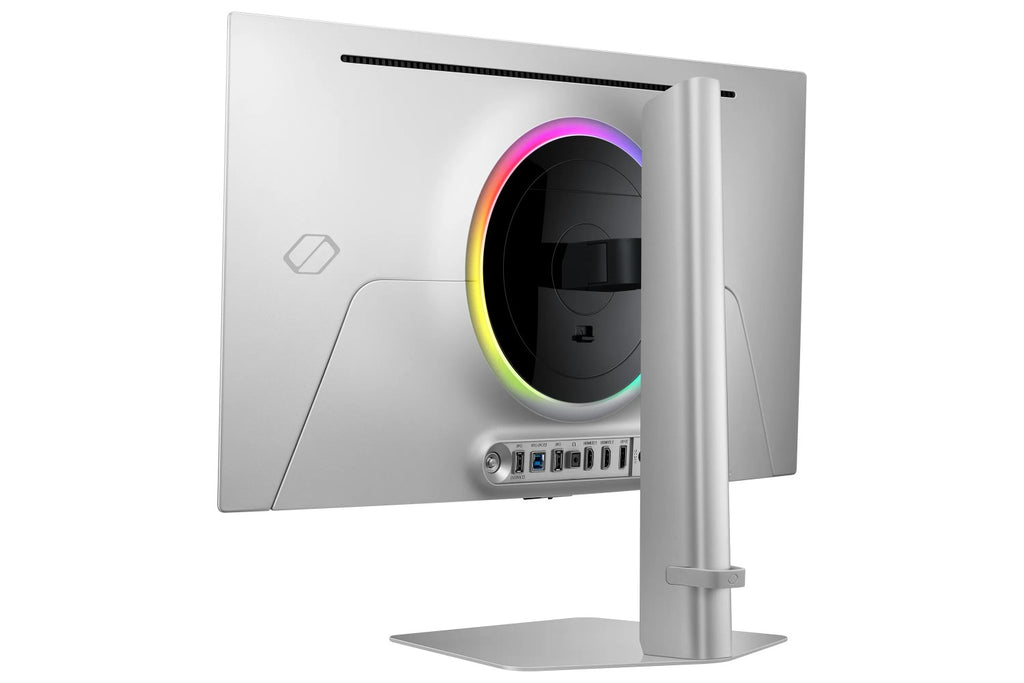 Samsung G81SF Moniteur d'ordinateur 68,6 cm (27") 3840 x 2160 pixels 4K Ultra HD OLED Argent