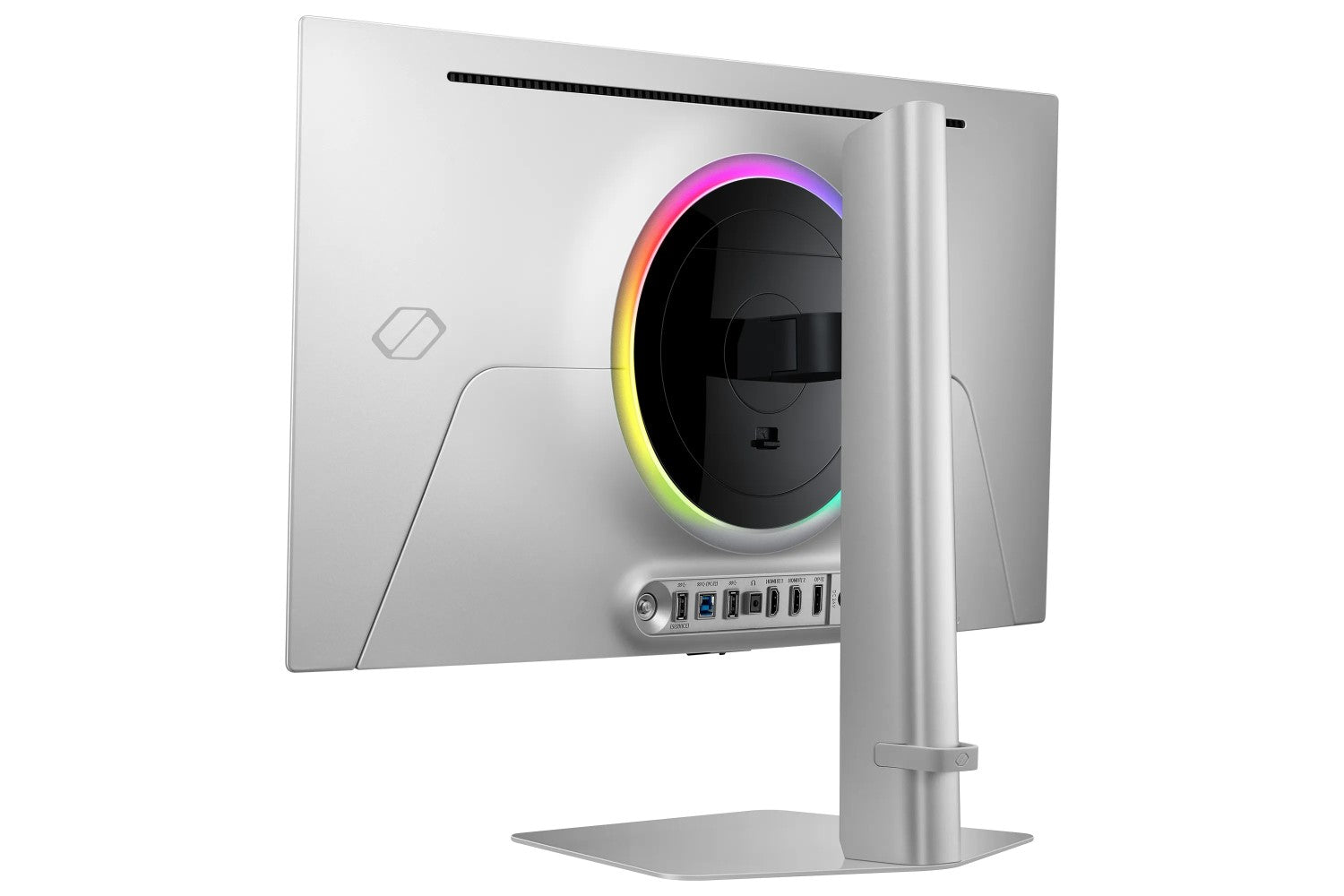 Samsung G81SF Moniteur d'ordinateur 68,6 cm (27") 3840 x 2160 pixels 4K Ultra HD OLED Argent