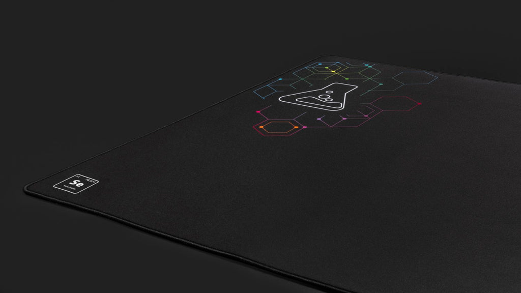 THE G-LAB Pad Selenium Tapis de souris Gaming XXL - 900x400x4mm - Noir