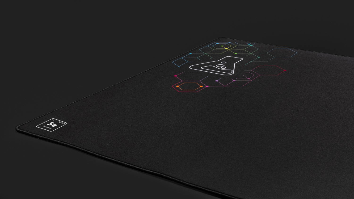 THE G-LAB Pad Selenium Tapis de souris Gaming XXL - 900x400x4mm - Noir