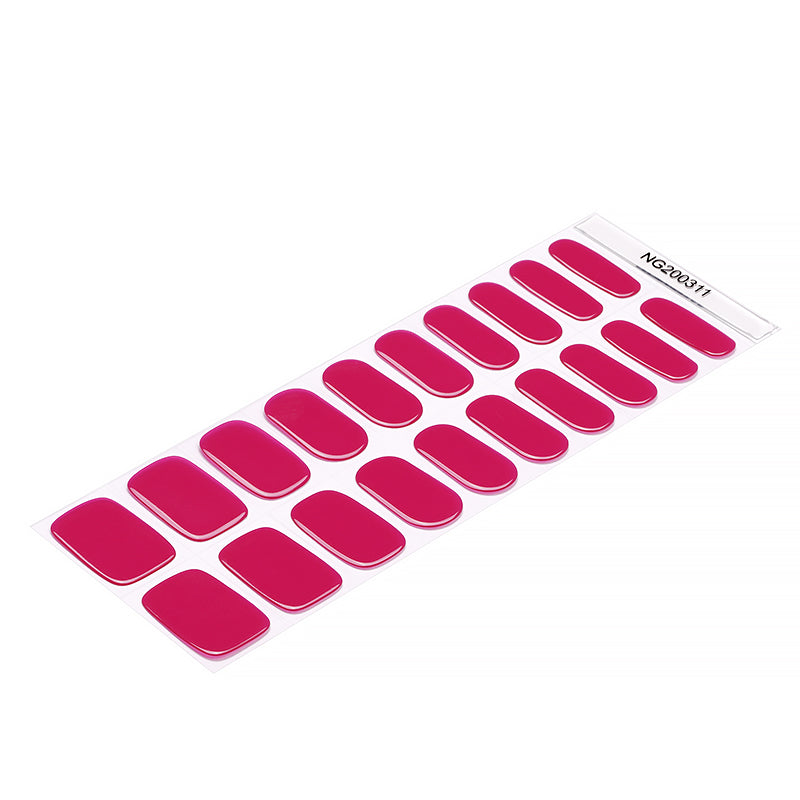 MeoMagic 14-139 Autocollants gels pour ongles - 20 pièces