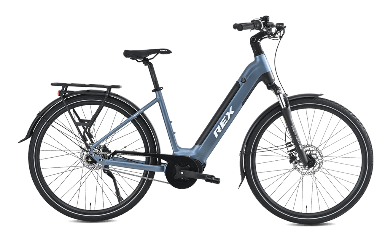 Rex Commuter+ Vélo électrique Wave 48 bleu