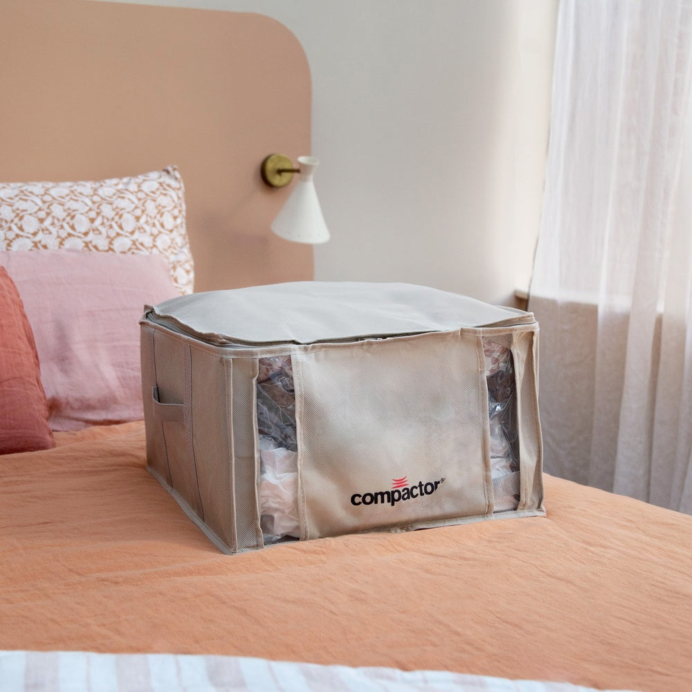 COMPACTOR Sac de Rangement sous Vide Taille M Beige