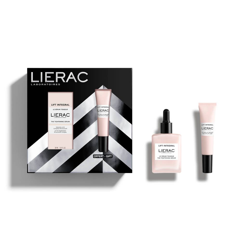 LIERAC Lift Intégral Coffret Sérum Tenseur 30ml + Soin Lift Regard 15ml