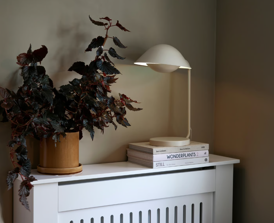 Lampe à poser FREYA métal beige IP20 E14 - Nordlux, Intérieur