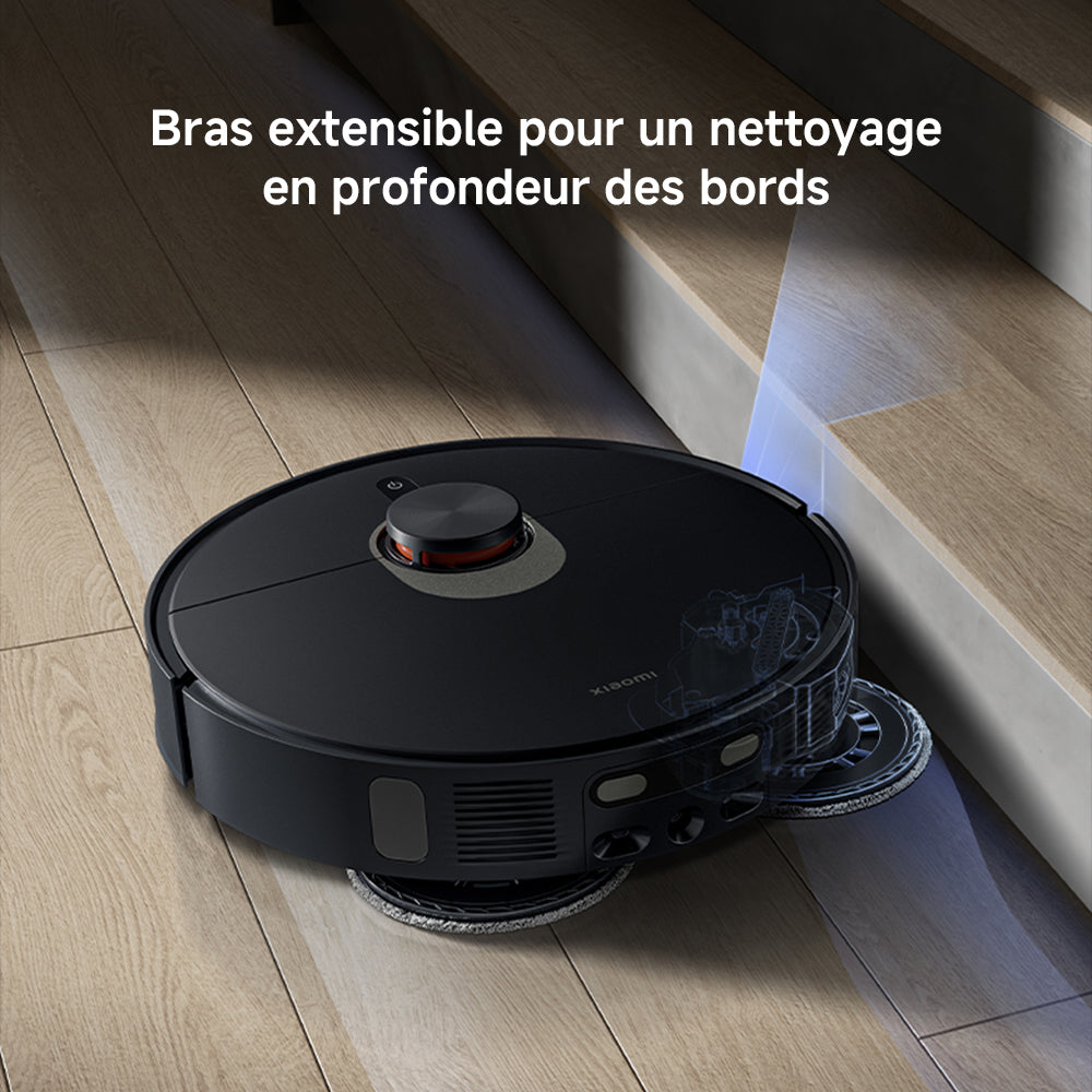 Xiaomi Aspirateur robot X20 Max, station d’entretien tout-en-un avec lavage à l’eau chaude et séchage, 8000 Pa d’aspiration, bras extensible, scanning laser LDS