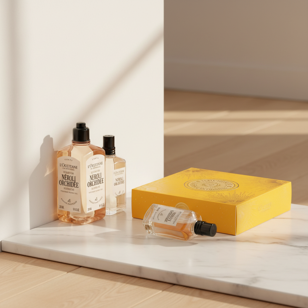 L'OCCITANE en PROVENCE Coffret Néroli Orchidée Eau de Toilette 50 ml + Gel de Douche 250 ml