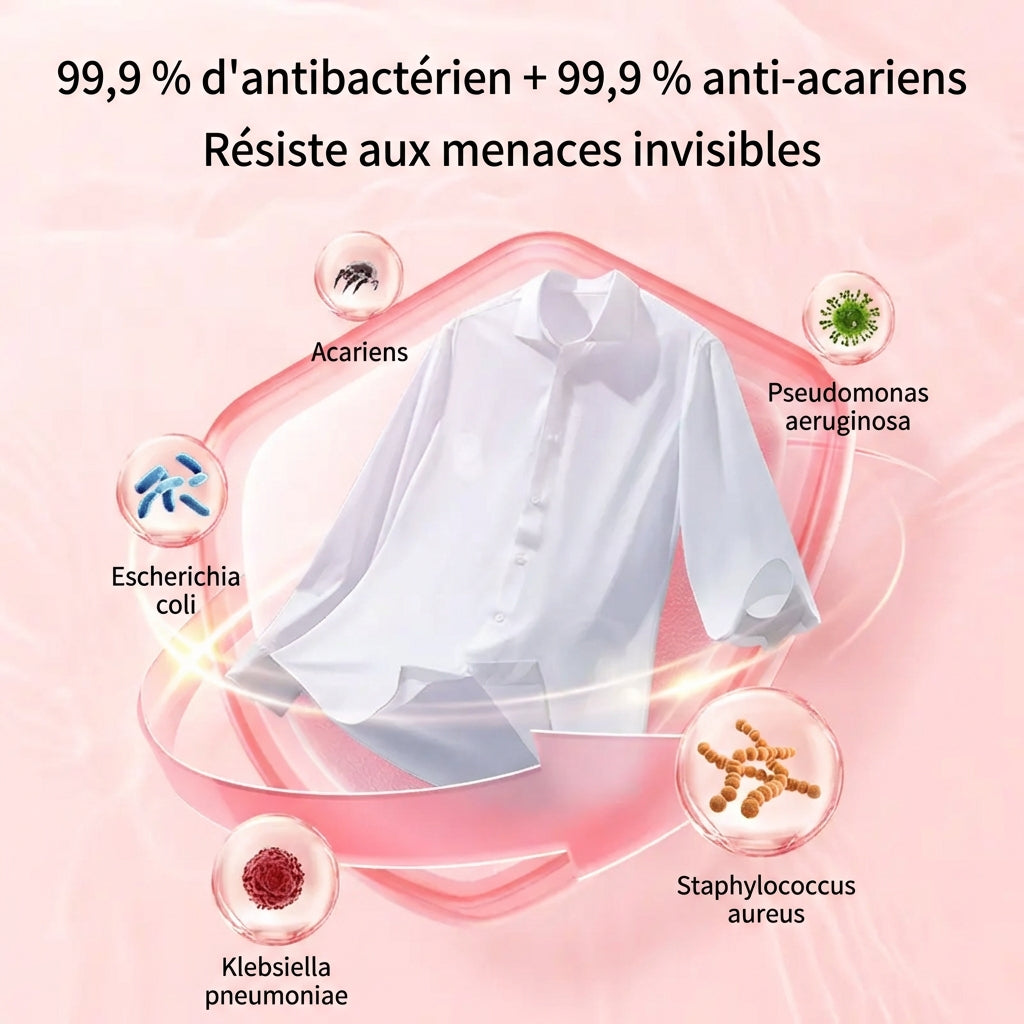 ochama Capsules De Lavage Parfumées, 40 Capsules (10G Par Capsule), Parfum De Tulipe, Parfum Longue Durée, Nettoyage Profond Des Textiles