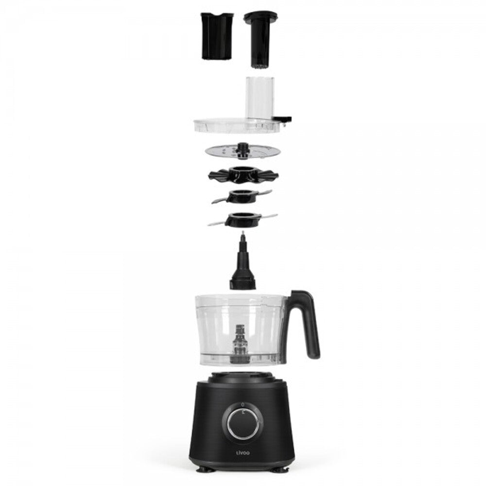 Livoo Robot multifonctions 1.5l 600w noir - DOP250N - Livoo