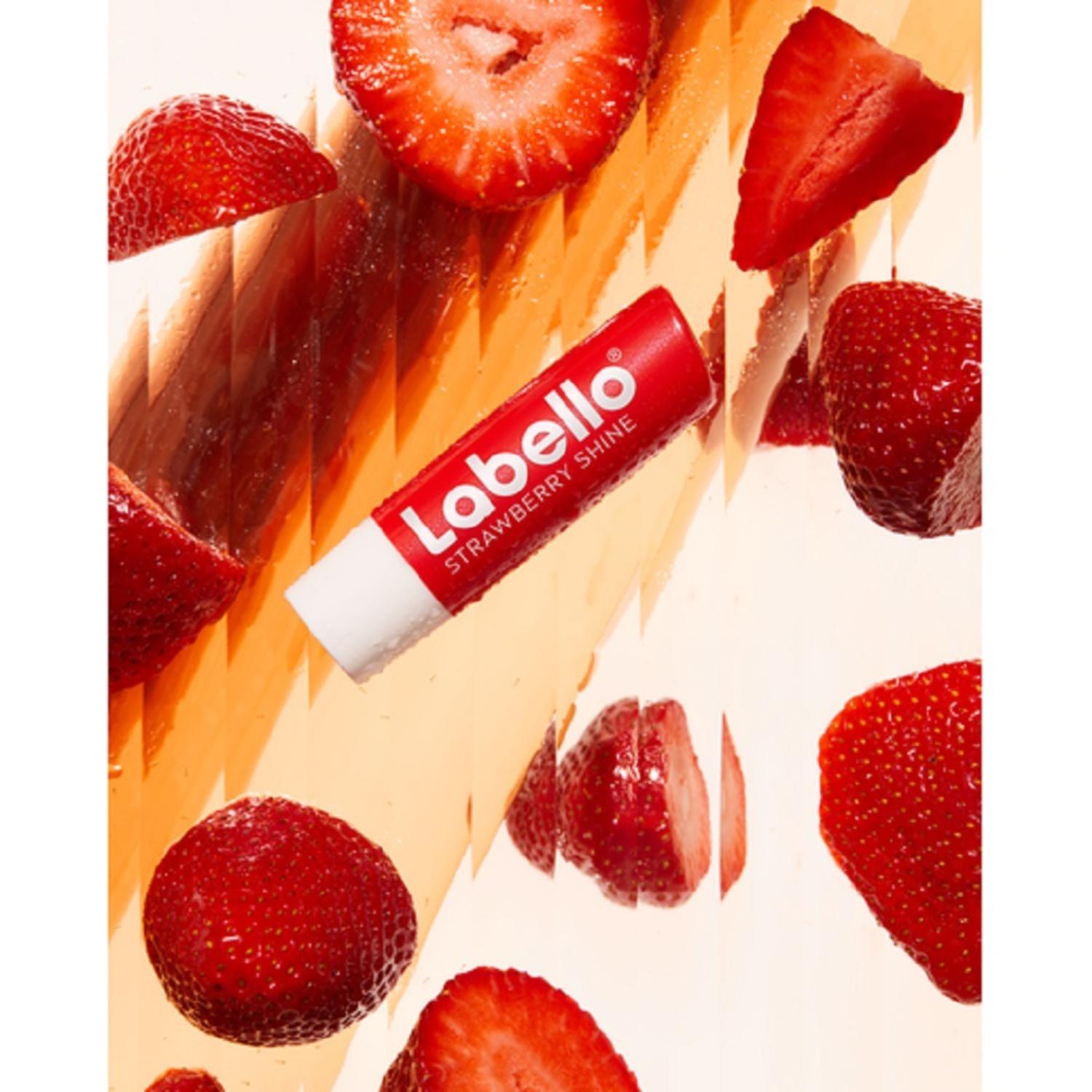 Labello Lèvres Stick Baume à Lèvres Fruity Shine Strawberry