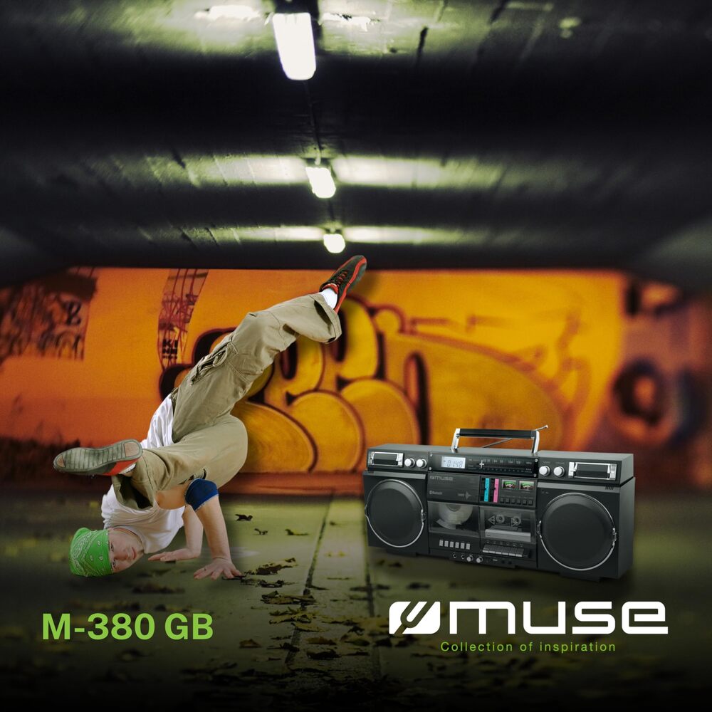 RADIO PORTABLE CD ENREGISTREUR de CASSETTE ET BLUETOOTH