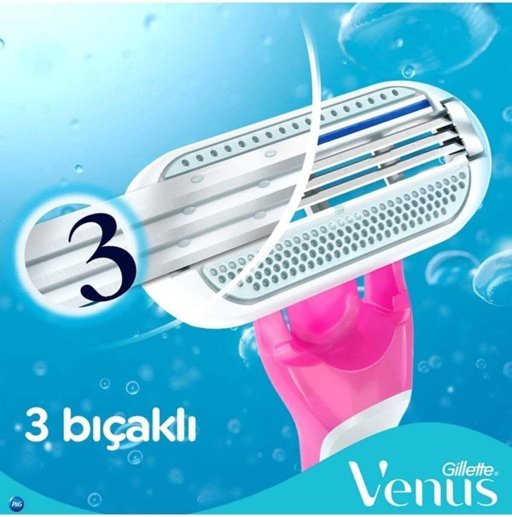 GILLETTE VENUS Tropical Extra Comfort - Rasoirs Jetables - 3 Unités