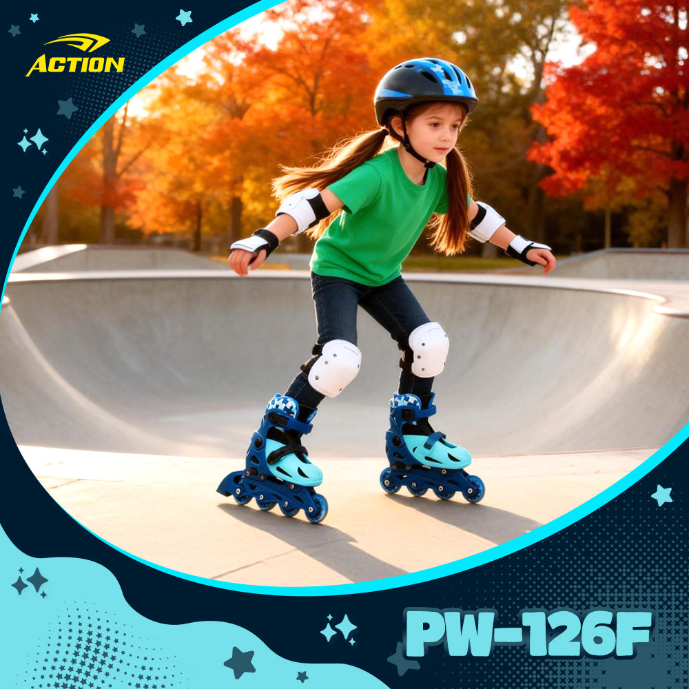 ACTION Patins à roulettes en ligne PW-126F - XS