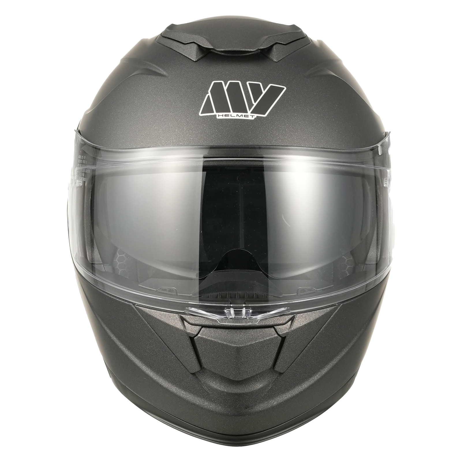MY-935 Casque de moto intégral modulaire à visière relevable, certifié ECE 22.06, casque de moto à double visière, unisexe pour hommes et femmes, titane mat, taille XXL