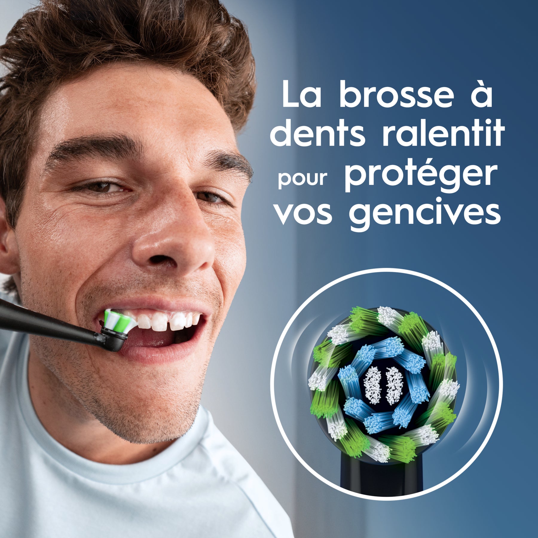 Oral-B Pro Série 1 Brosse à dents électrique noire
