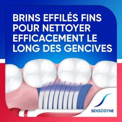 Sensodyne Gencives sensibles précision Brosse à dents médium x 1