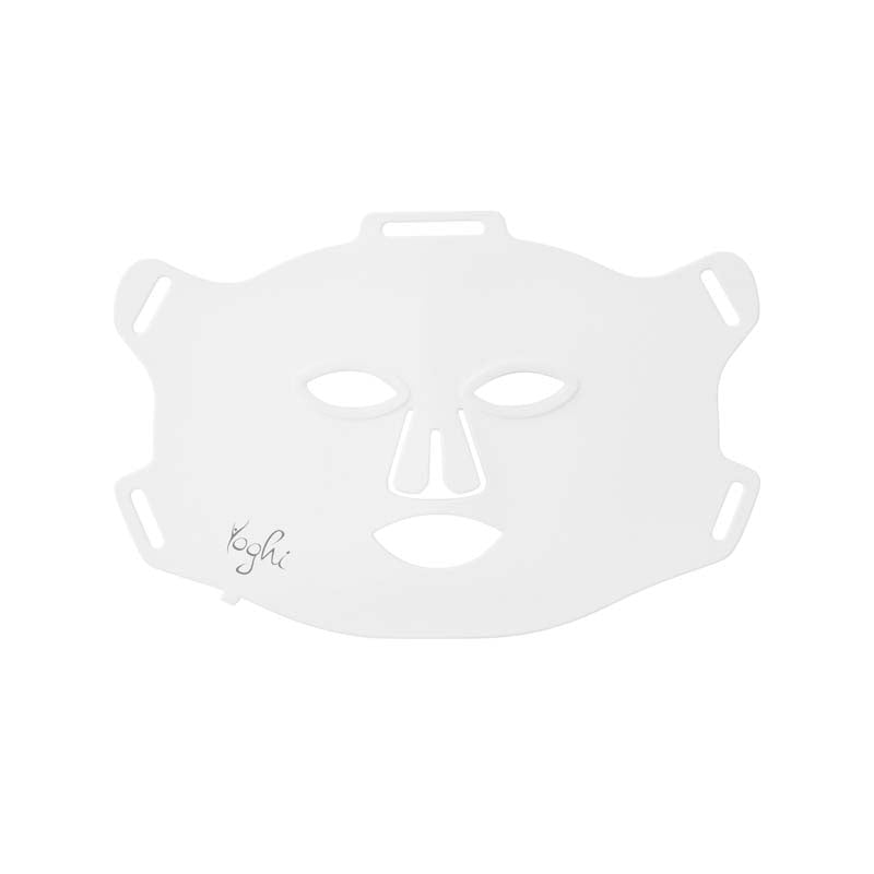 Yoghi Lune de Soie - Masque de Luminothérapie LED Visage 122 LEDs, 4 Modes de Lumière, Rechargeable USB-C