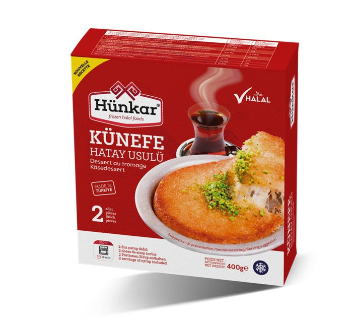 HÜNKAR Künefe Pâte filo croustillante effilée - 2 pièces / 400 g