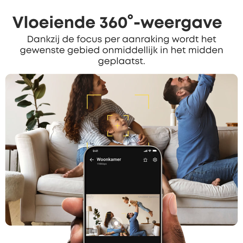 eufy Sécurité E30 Caméra de surveillance intérieure 4K UHD Rotation 360° inclinaison vision nocturne couleur détection IA suivi automatique compatible HomeKit