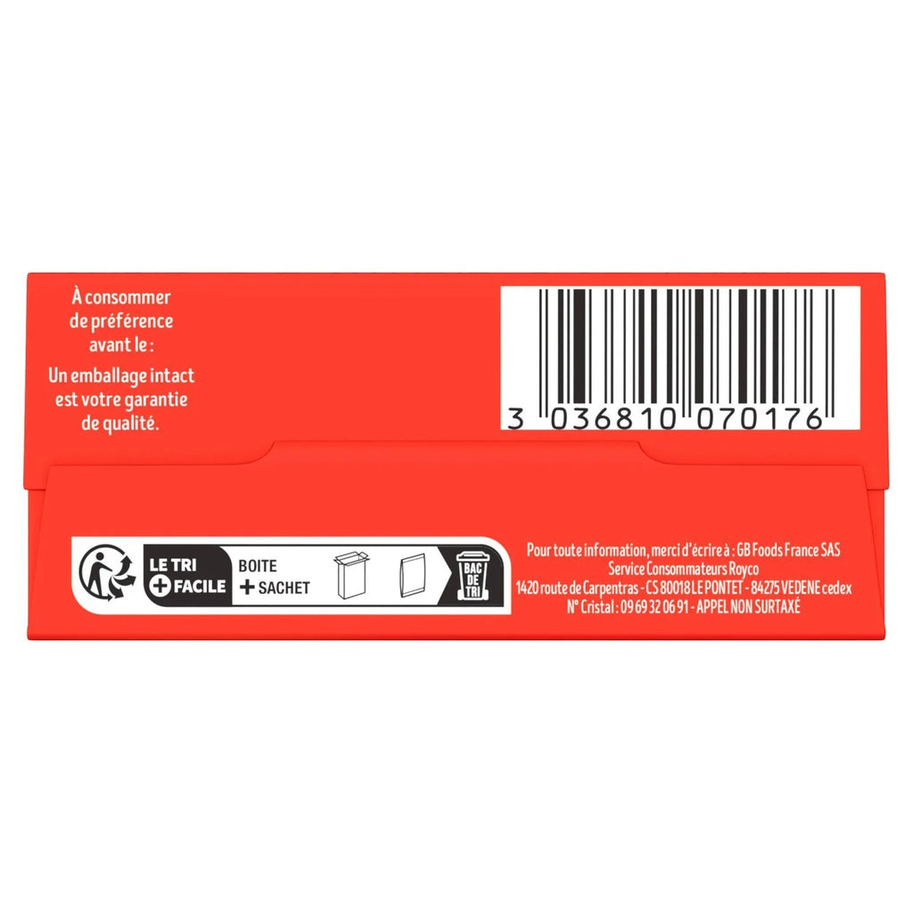 ROYCO Soupe de nouilles déshydratée carotte et champignon 3 x 20 cl (environ 3 portions)