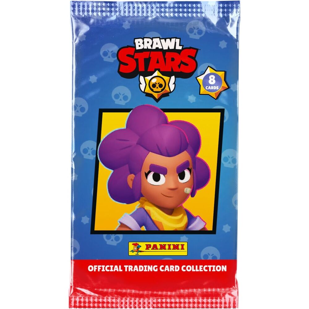 PANINI BRAWL STARS TRADING CARDS Blister 5 pochettes + 2 cartes édition limitée