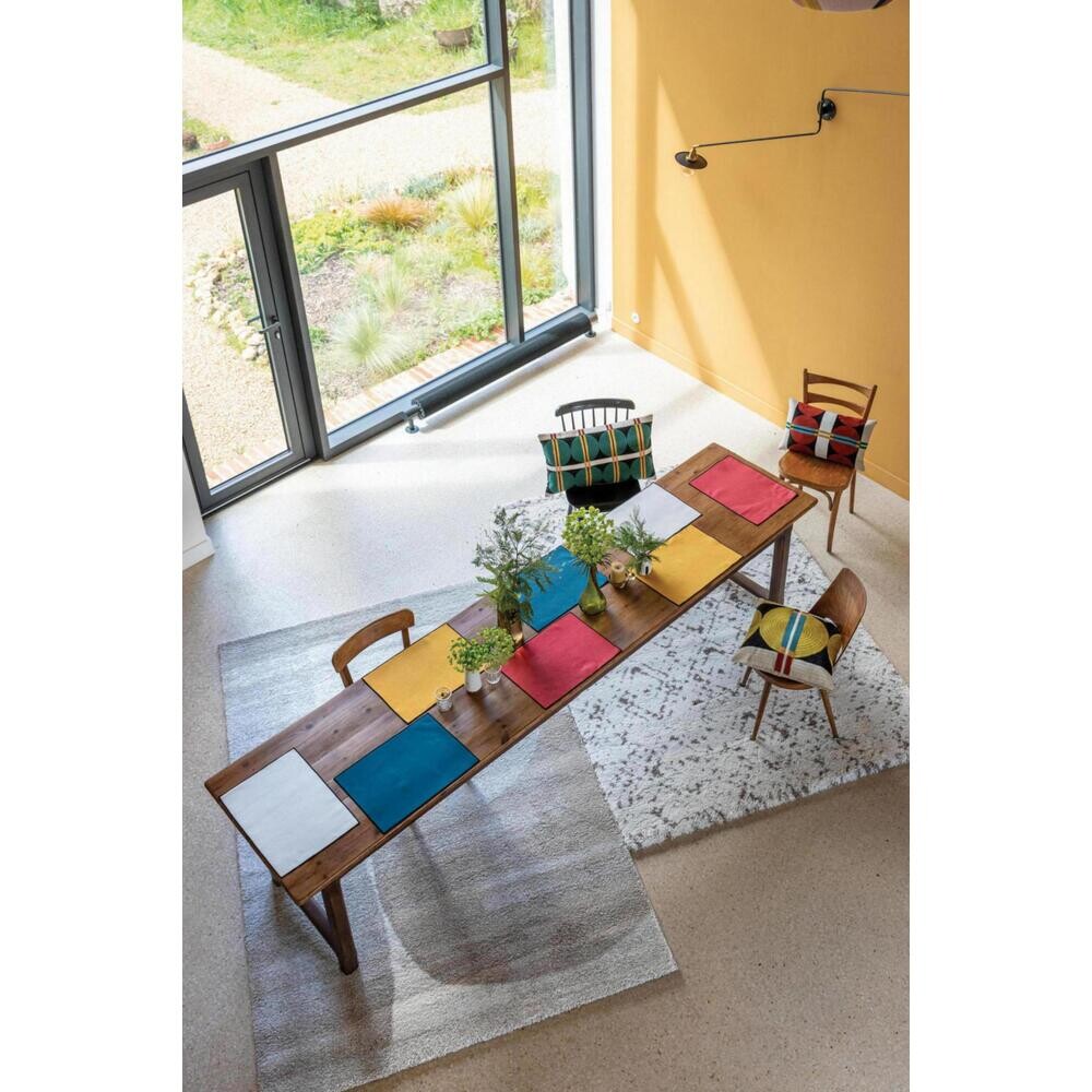 Winkler Lot de 2 set de table recyclés Laora Tango 33 x 45