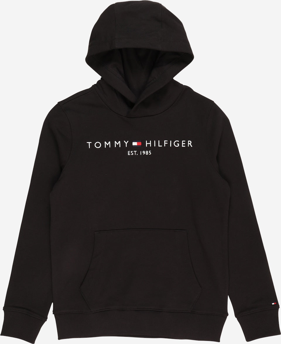 Tommy Hilfiger Sweat à capuche basique Enfant Noir 6