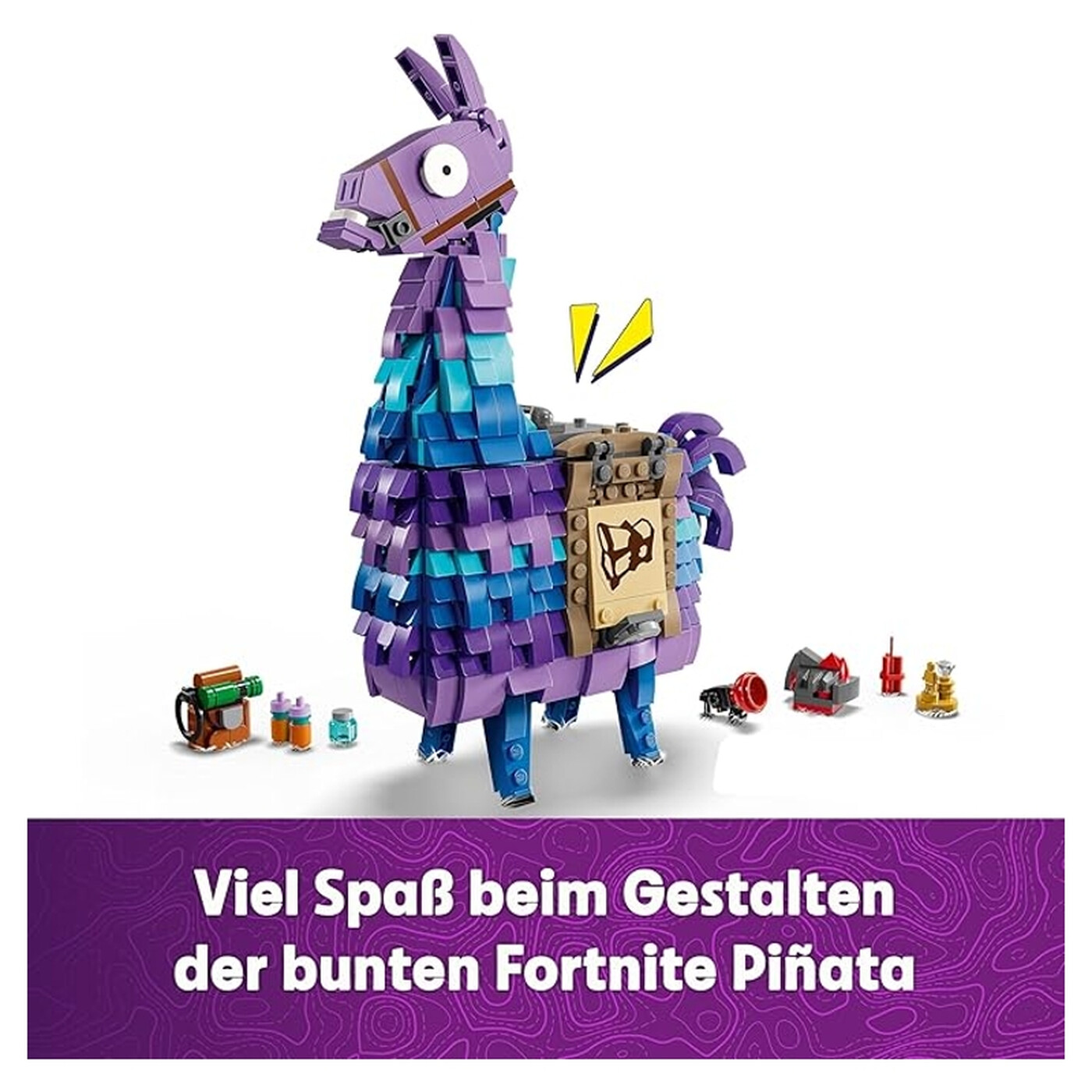 LEGO Fortnite Set de Construction Lama de Ravitaillement Lot de 691