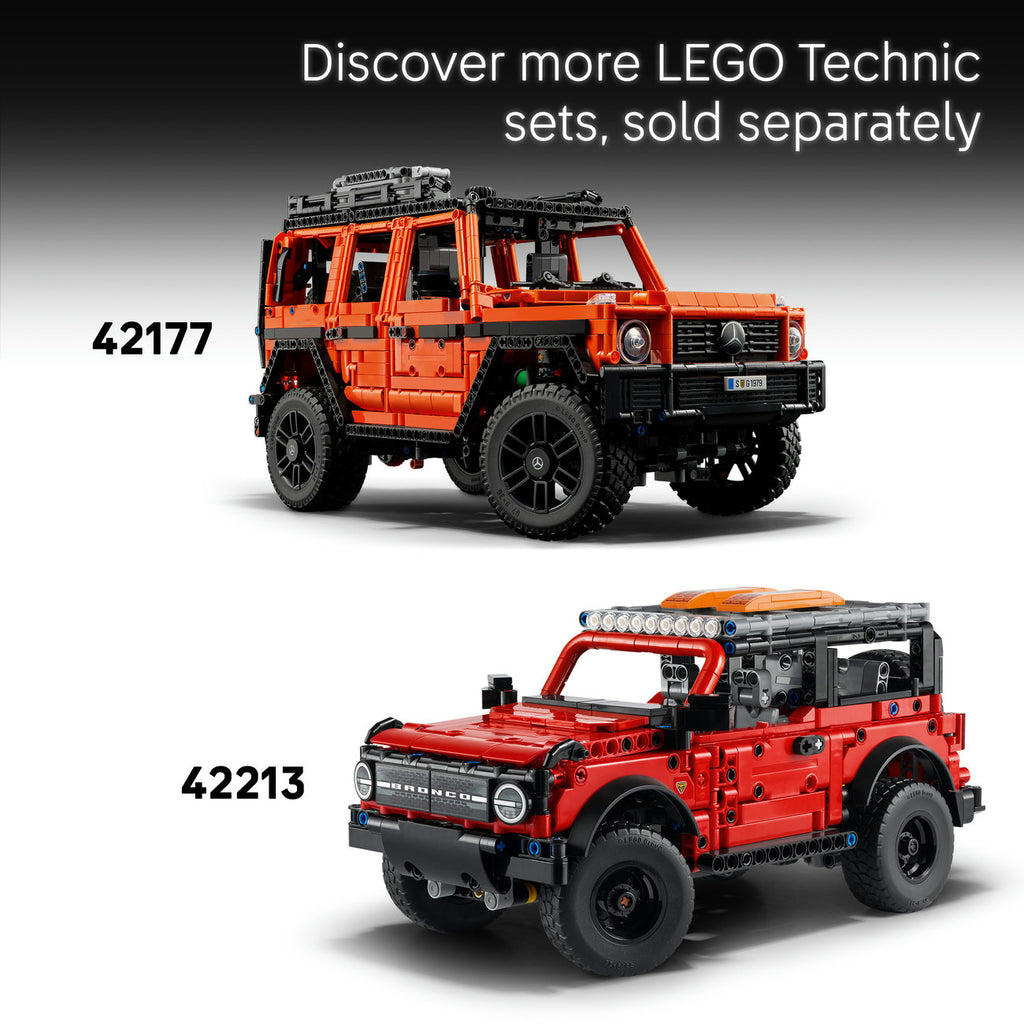LEGO Technic 42227 Pack de 723 SUV Jeep Wrangler Rubicon