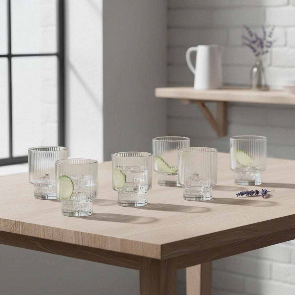 BJÖRN LINJE Lot de 6 verres - 30 cl