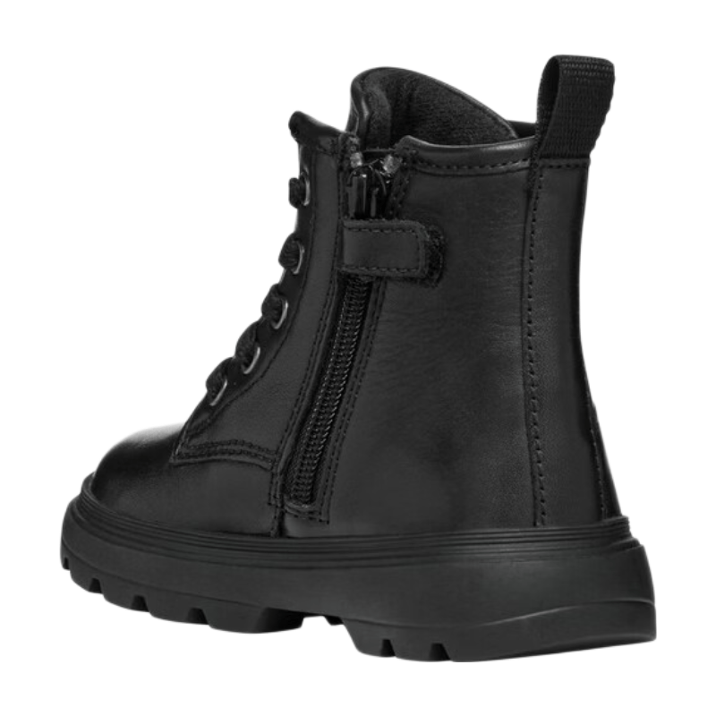 GEOX Kiddartah Bottes pour Tout-petits Filles Noir