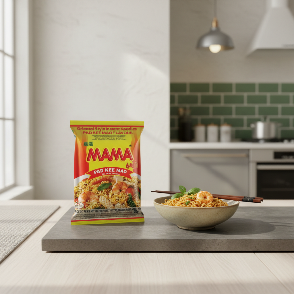 MAMA Nouilles instantanées Pad Kee Mao - 60 g