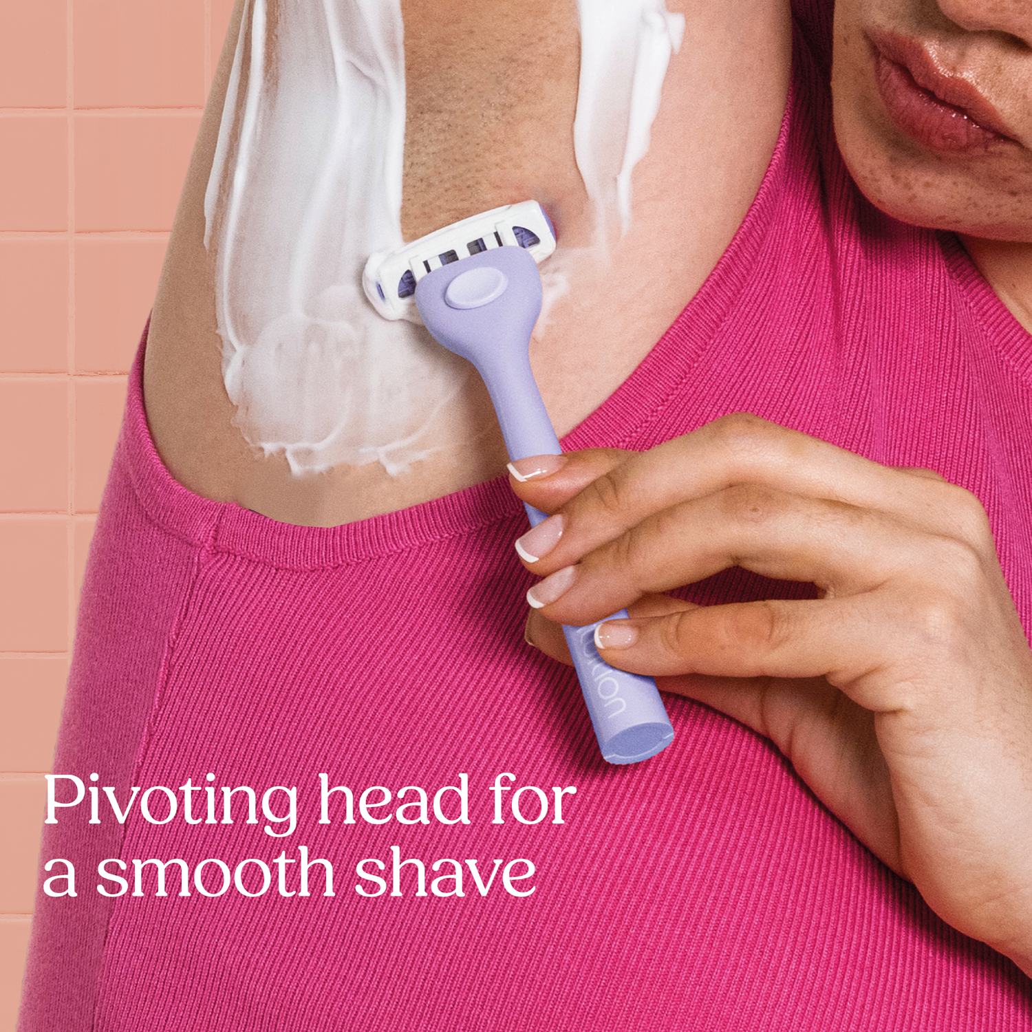 Wilkinson Sword Intuition Quattro Sensitive - Rasoir pour Femme - 1 Manche + 5 Recharges