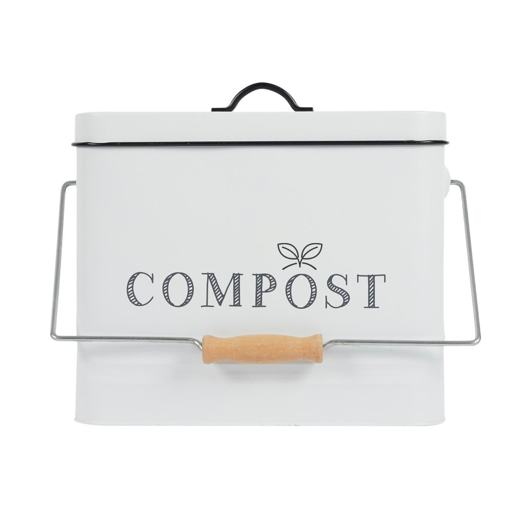 JE CHERCHE UNE IDEE Seau à compost en métal 10 L
