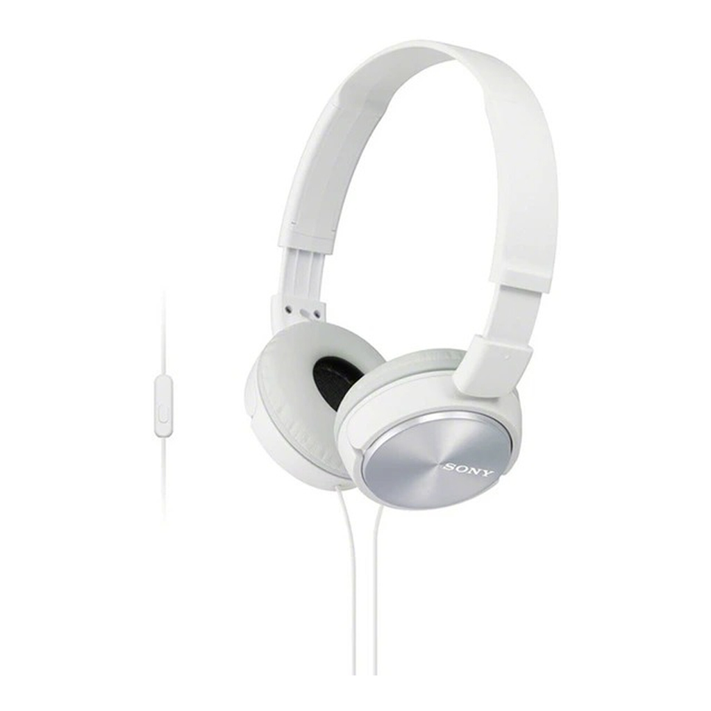 Sony MDR-ZX310APW Casque supra-auriculaire 3,5 mm avec micro, Blanc