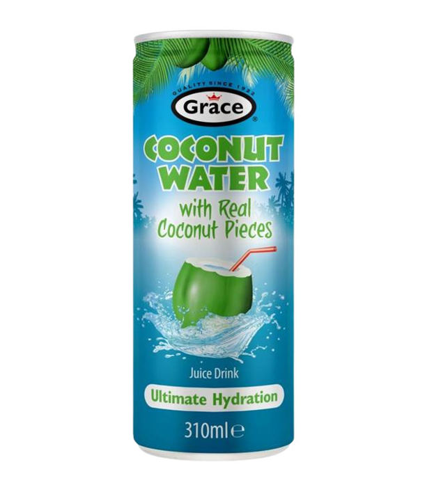Grace Eau de coco avec pulpe - 12x31 cl