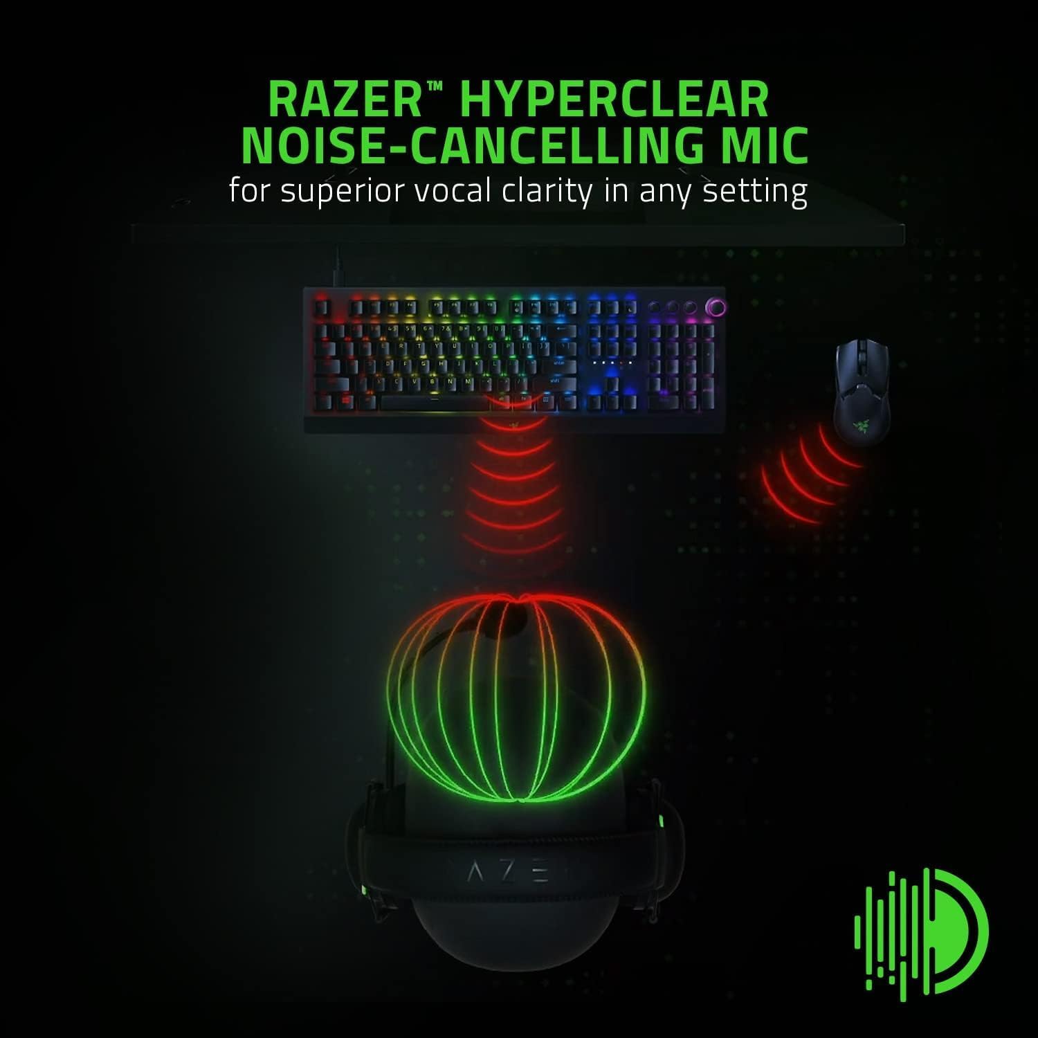 Razer BlackShark V2 X Casque Gaming filaire - License Xbox - Noir