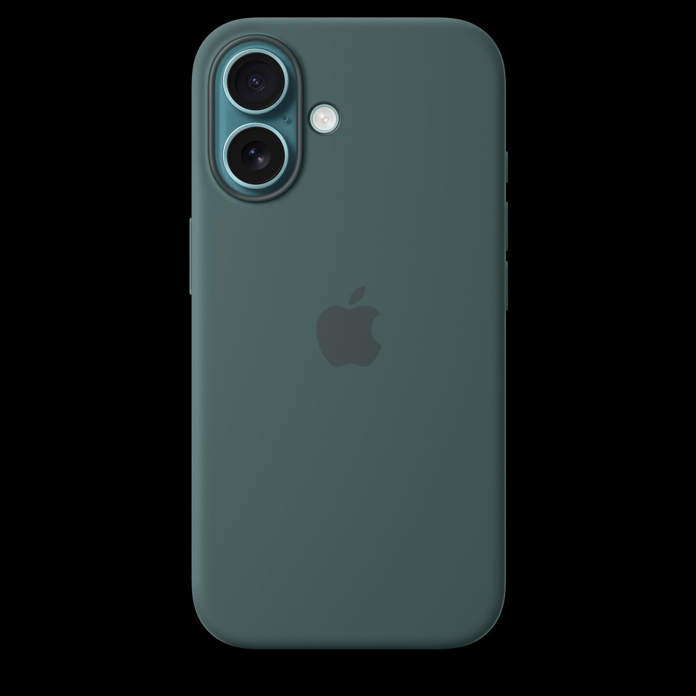 Apple coque en silicone MagSafe pour iPhone 16, vert d'eau