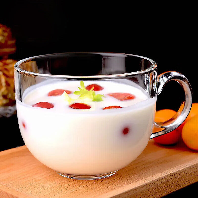 BJ Tasse à Lait 450ml avec Cuillère, Pack Unitaire