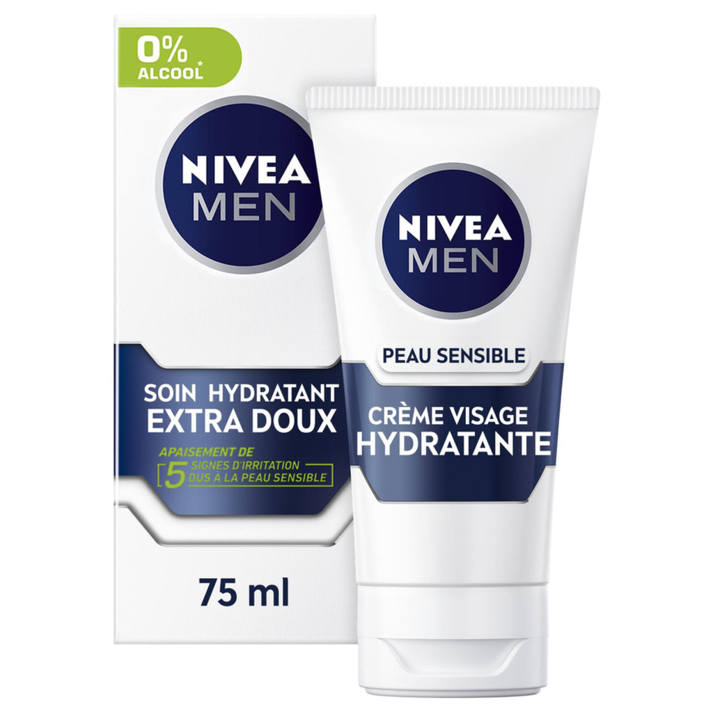 NIVEA MEN Sensitive Visage Crème Hydratante 75ml
