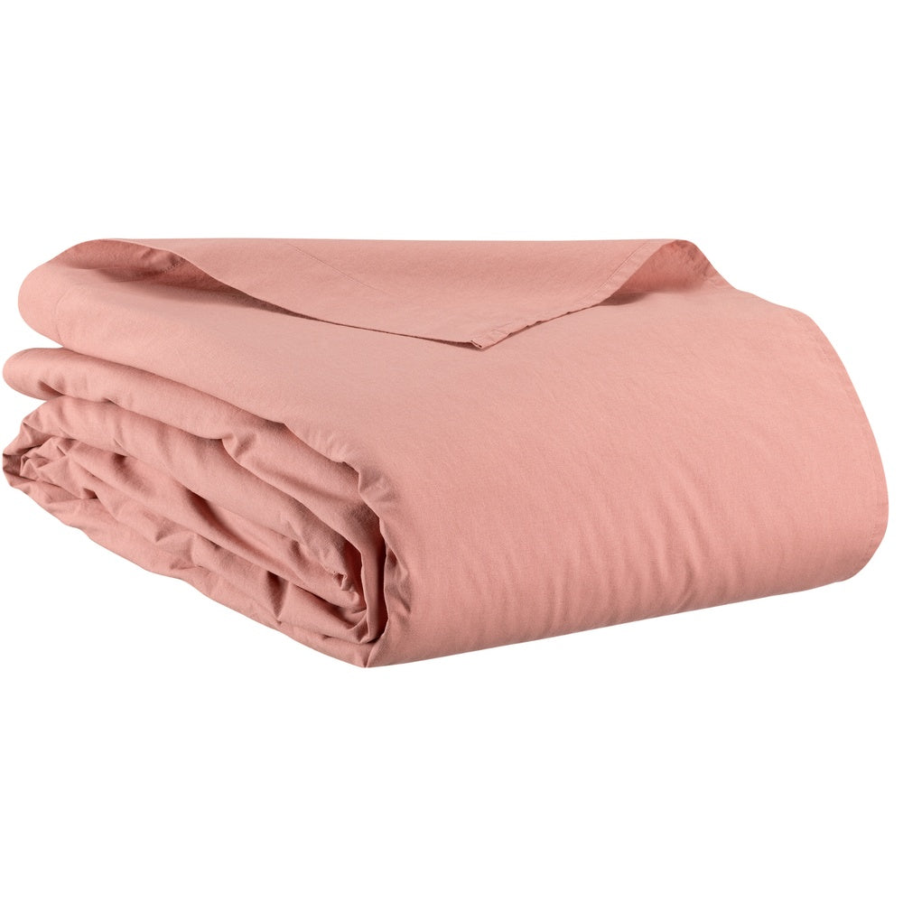 Vivaraise Calita Drap plat rose poudré - 240 x 300 cm