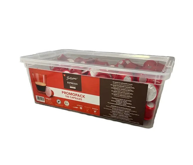 FORTISSIMO Capsules de Café compatibles Nespresso x150 capsules