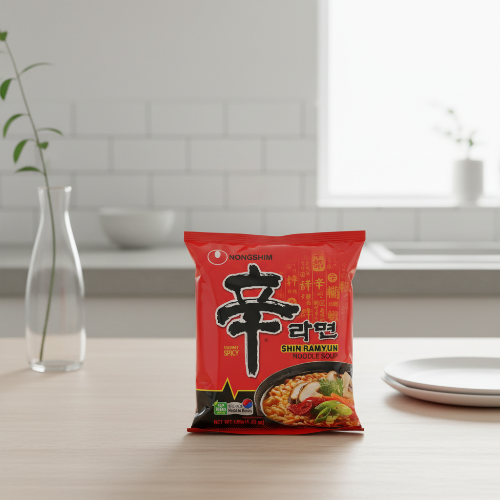 Nongshim Shin Ramyun Nouilles instantanées épicées - 120 g