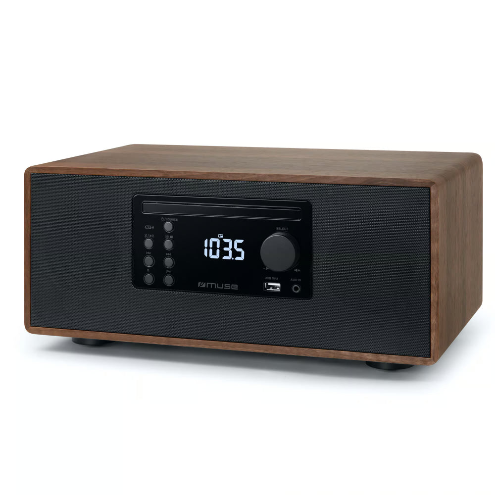 MUSE M-692 BTCW Enceinte Bluetooth avec radio FM, CD et port USB