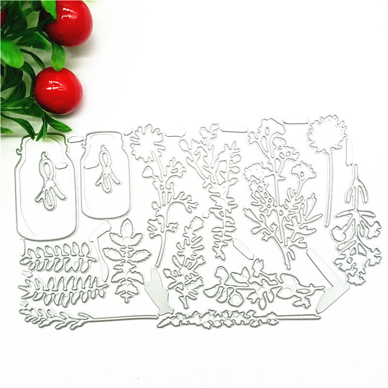 Dies de découpe de bordure en métal Dies de découpe de gabarits pour scrapbooking album photo Dies de papier à gaufrage décoratif pour la création de cartes Modèle