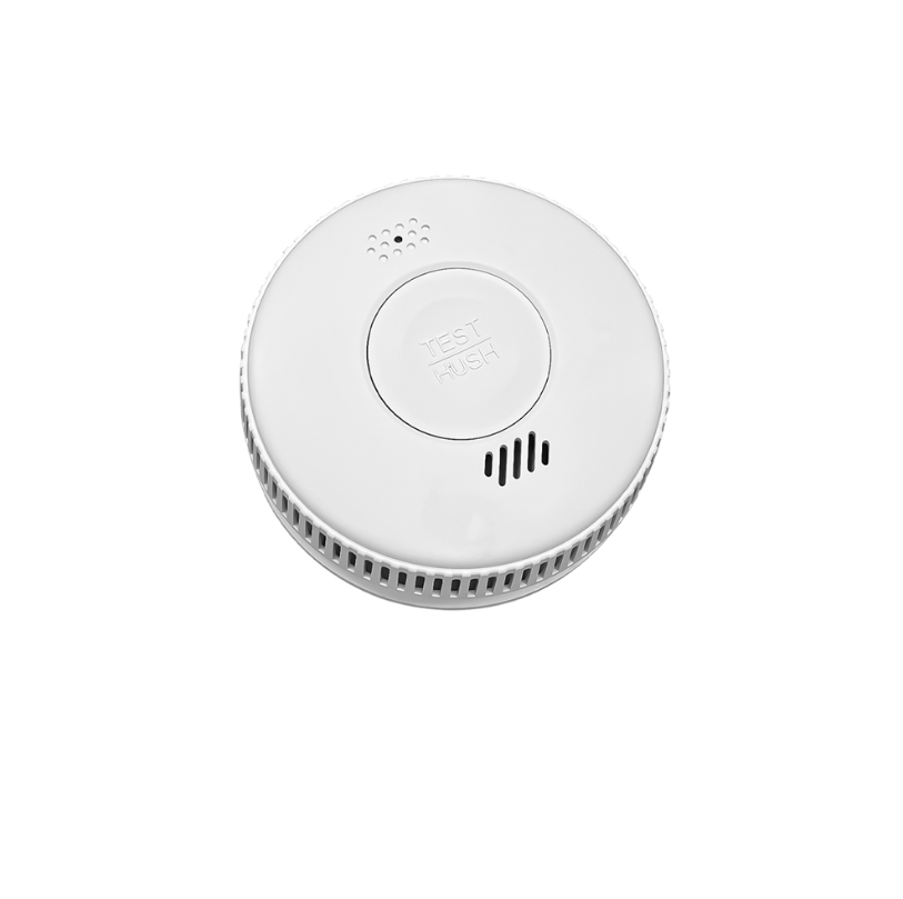 KYF Détecteur de fumée conforme CE avec batterie remplaçable 3 ans