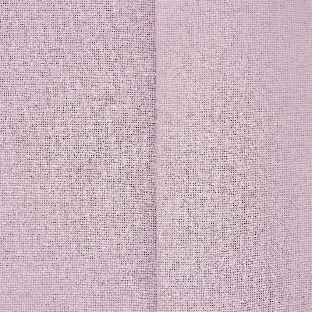 Deconovo Housse de coussin en tissu aspect lin, coloris rose clair, 45 x 45 cm, 1 pièce