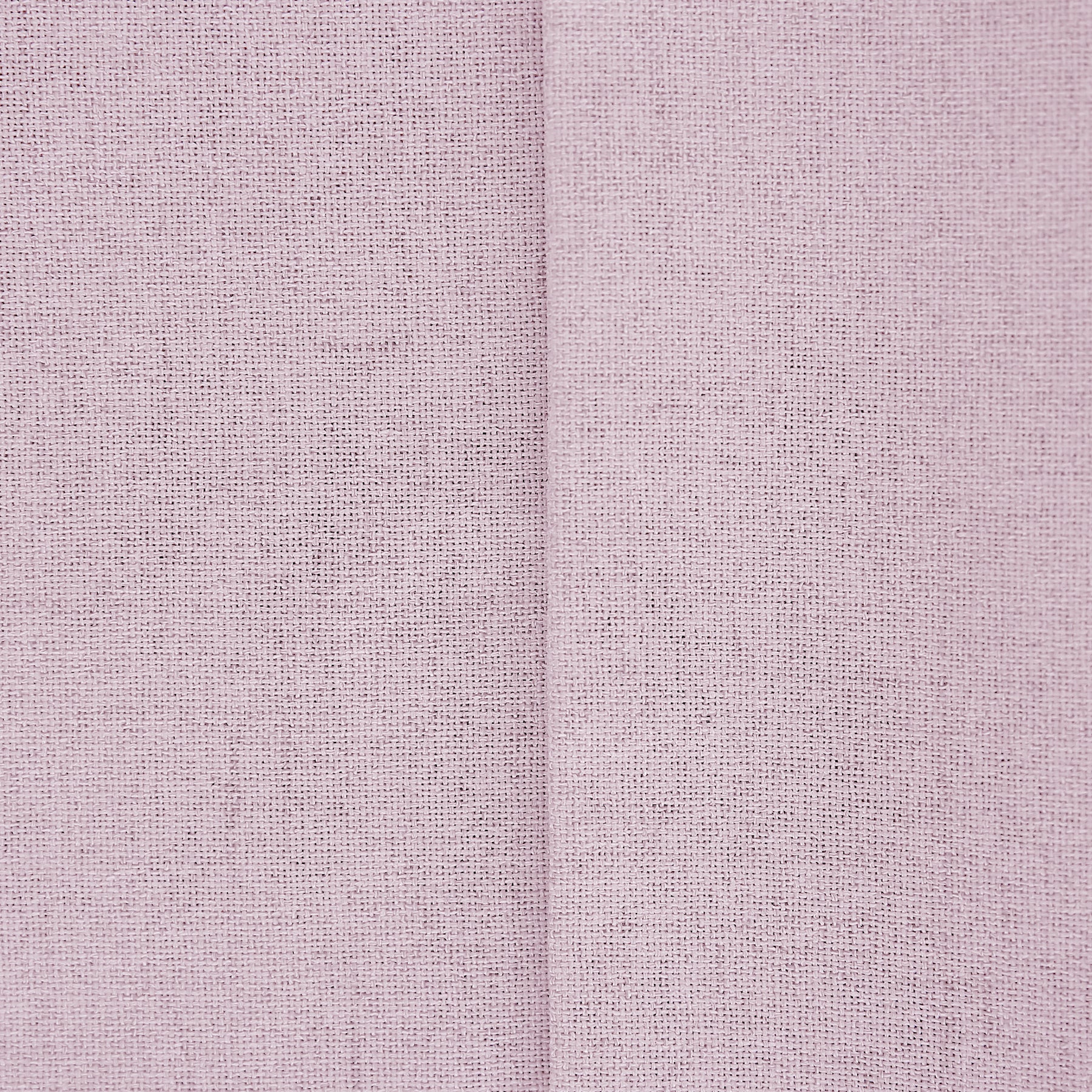 Deconovo Housse de coussin en tissu aspect lin, coloris rose clair, 45 x 45 cm, 1 pièce