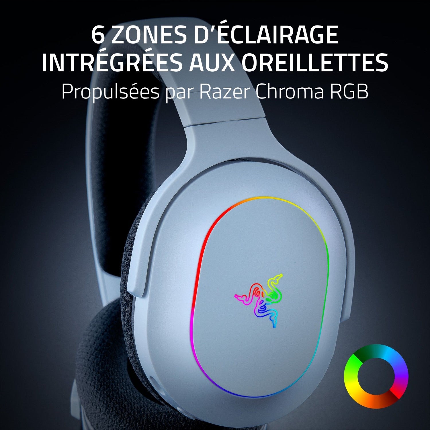 Razer Barracuda X Chroma Casque Gaming sans fil - Blanc